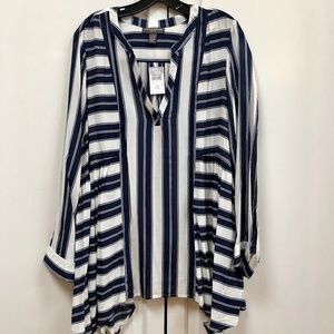 "A Pea In The Pod" Striped Tunic